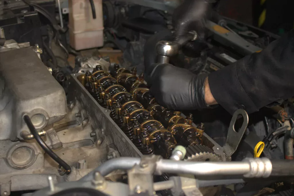 Reparación de motor en jj service pro